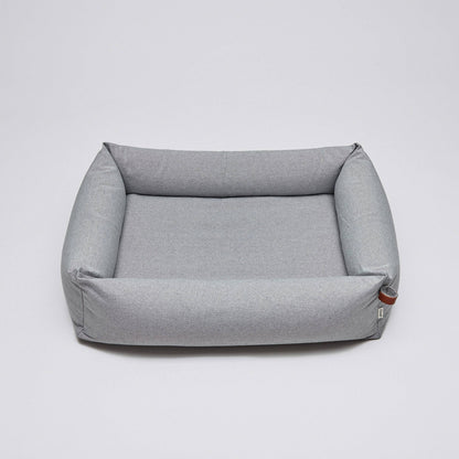 Dog bed Sleepy Deluxe Tweed Grey