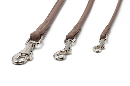 Leash round - taupe