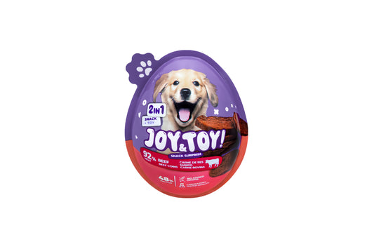 Joy Toy Hunde Überraschungsei mit Rindgeschmack