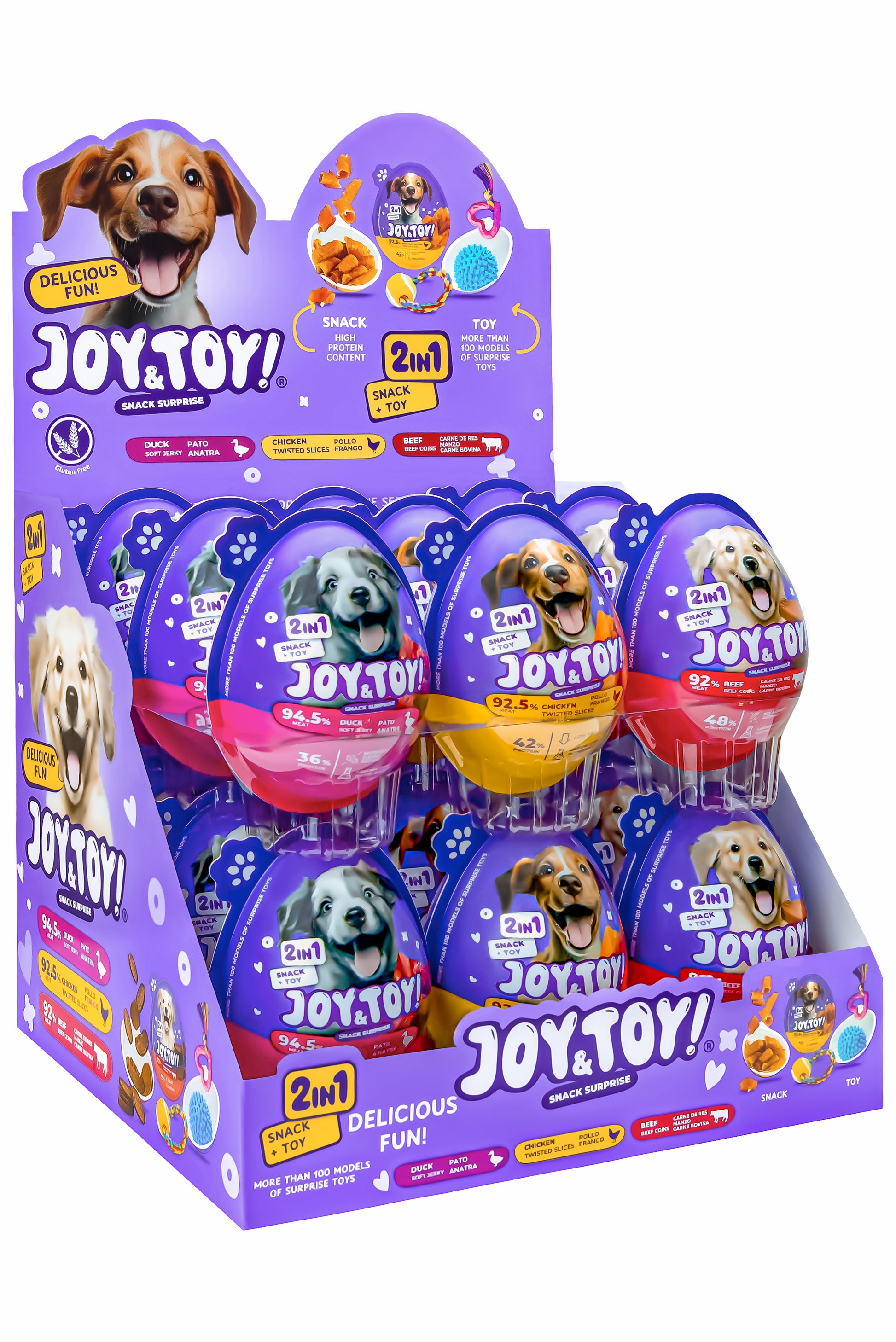 alle Geschmackssorten der Joy Toy