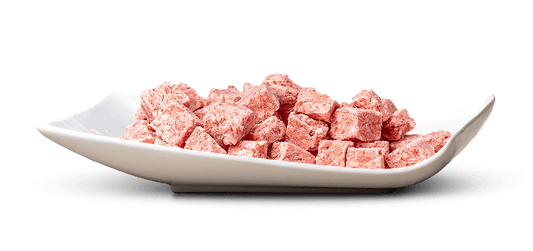 Sliced ​​veal breastbone