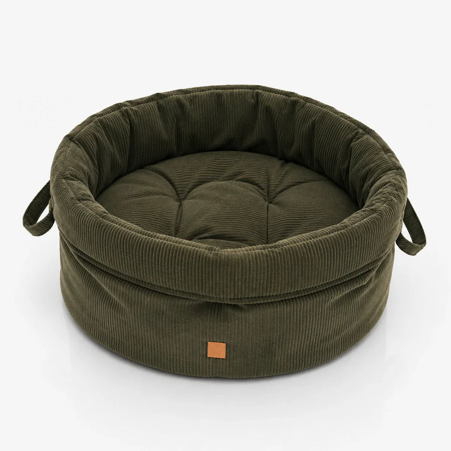 Hundebett Louis Cord – Khaki