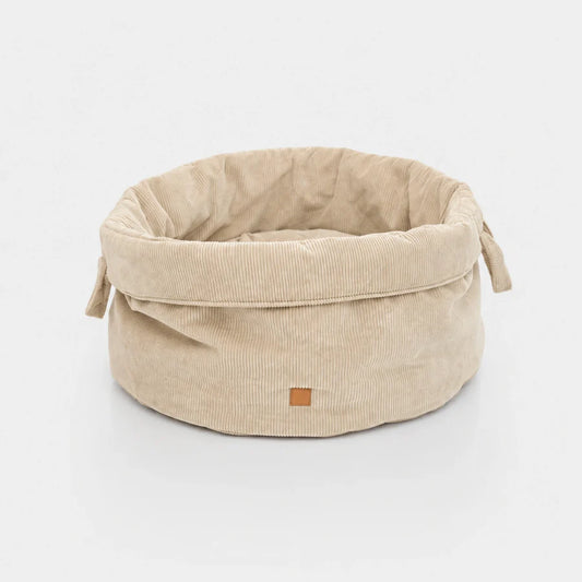 Hundebett Louis Cord – Sand