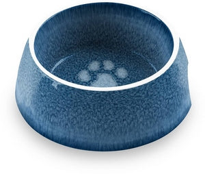 Melamine bowl Indigo Paw