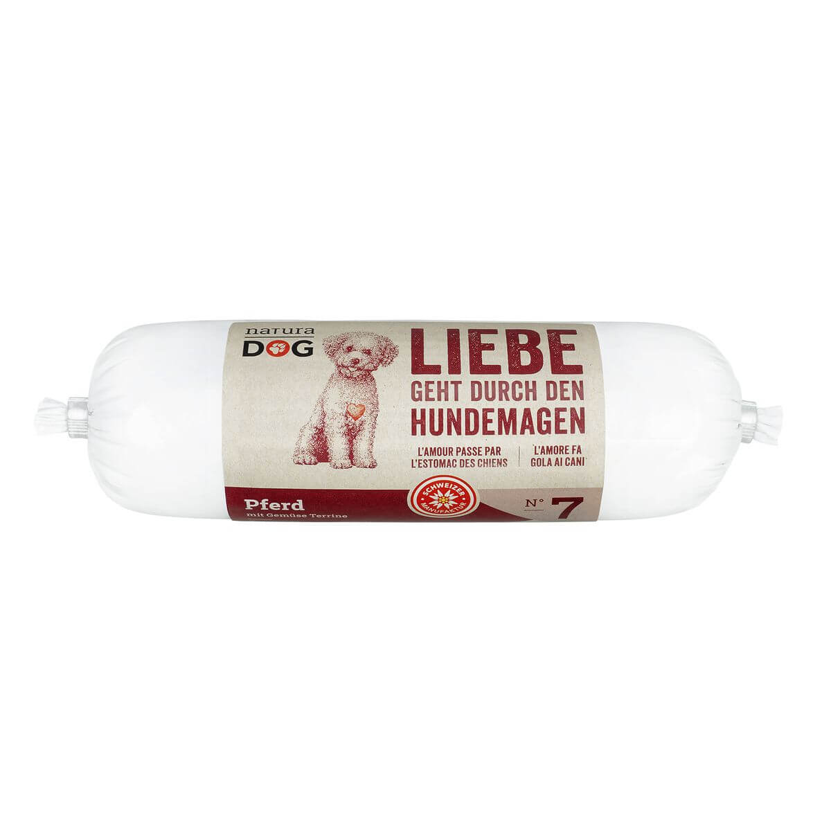 Nassfutter Pferd mit Gemüse-Terrine