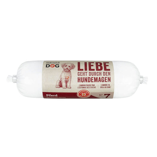 Abbildung der Pferd und Gemüse Terrine von Natura Dog