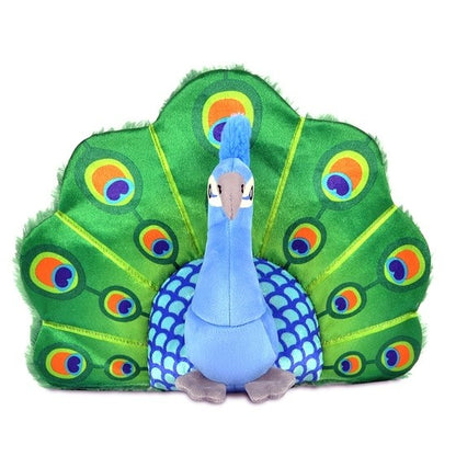 plush peacock