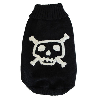 Knitted sweater skull