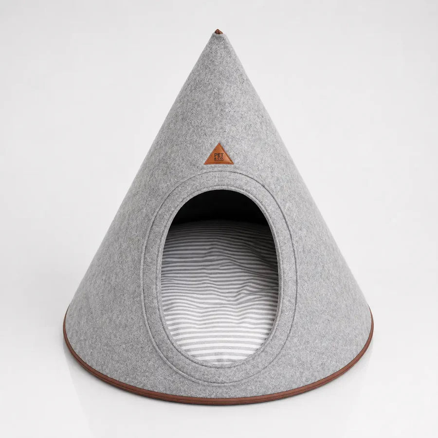 Tonto Luxus-Hundetipi – Grau