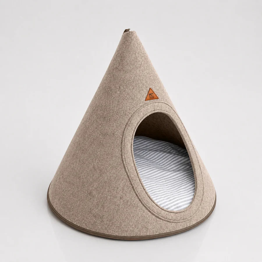 Tonto Luxus-Hundetipi – Beige
