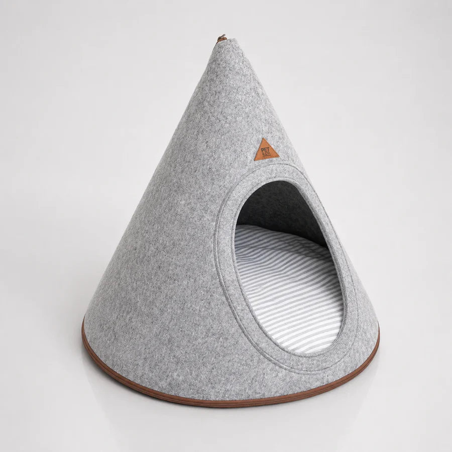 Tonto Luxus-Hundetipi – Grau