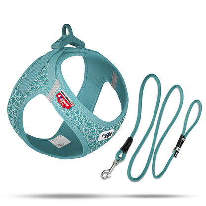 Vest Harness curli Clasp Air Mesh SE22 - Turquoise