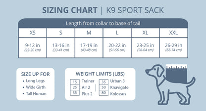 K9 Sportsack® PLUS 2 - Hellgrau