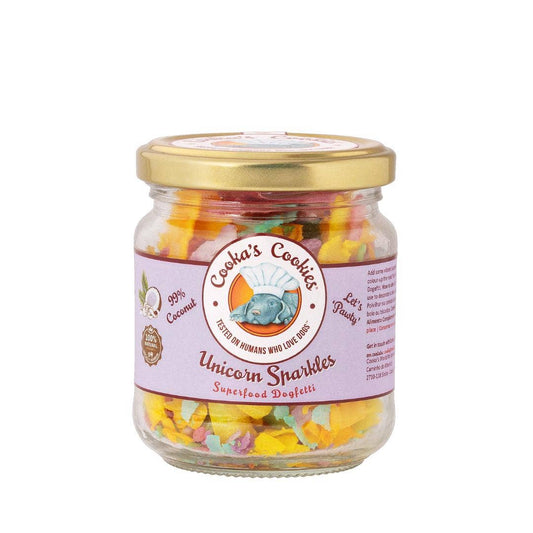 Unicorn Sparkles - hundefreundliche Streusel für Kuchen und Speisen