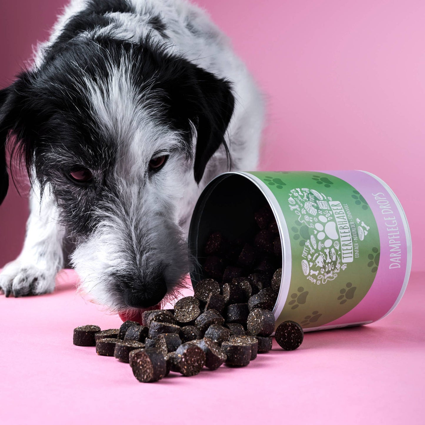 Darmpflege Drops - Ergänzungs-Snack für Hunde