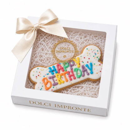 Hundekeks "Geburtstagsknochen" - Dolci Impronte