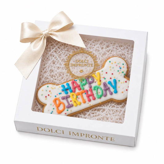 Hundekeks "Geburtstagsknochen" - Dolci Impronte