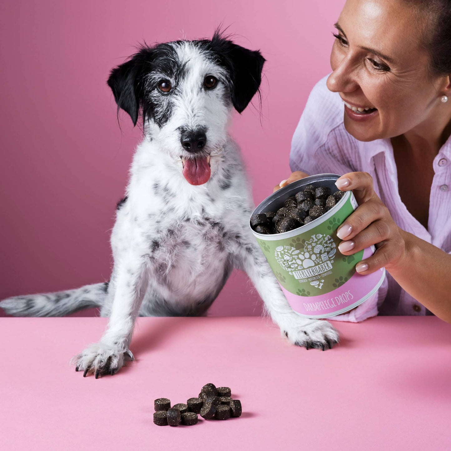 Darmpflege Drops - Ergänzungs-Snack für Hunde