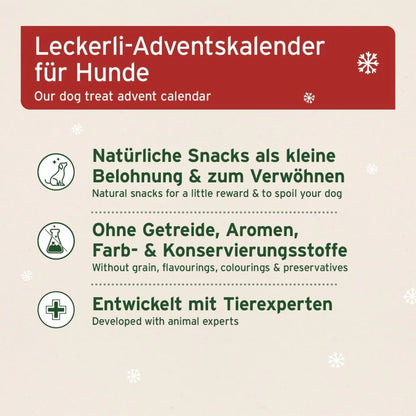 Adventskalender Aniforte 2025 für Hunde