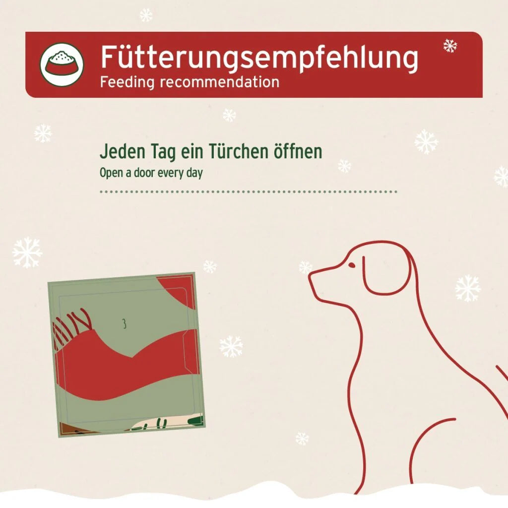 Adventskalender Aniforte 2025 für Hunde