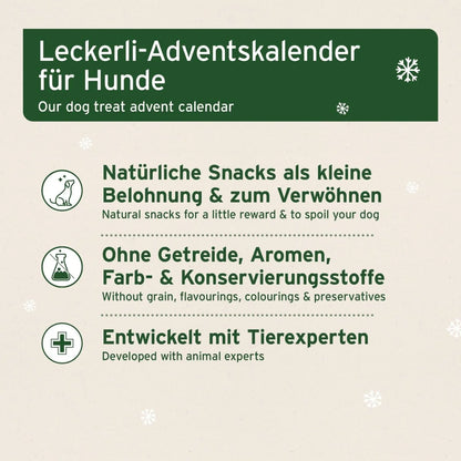 Aniforte Advent Calendar 2026 for Dogs