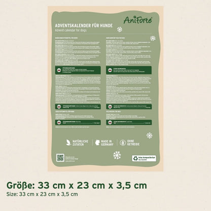 Aniforte Advent Calendar 2026 for Dogs