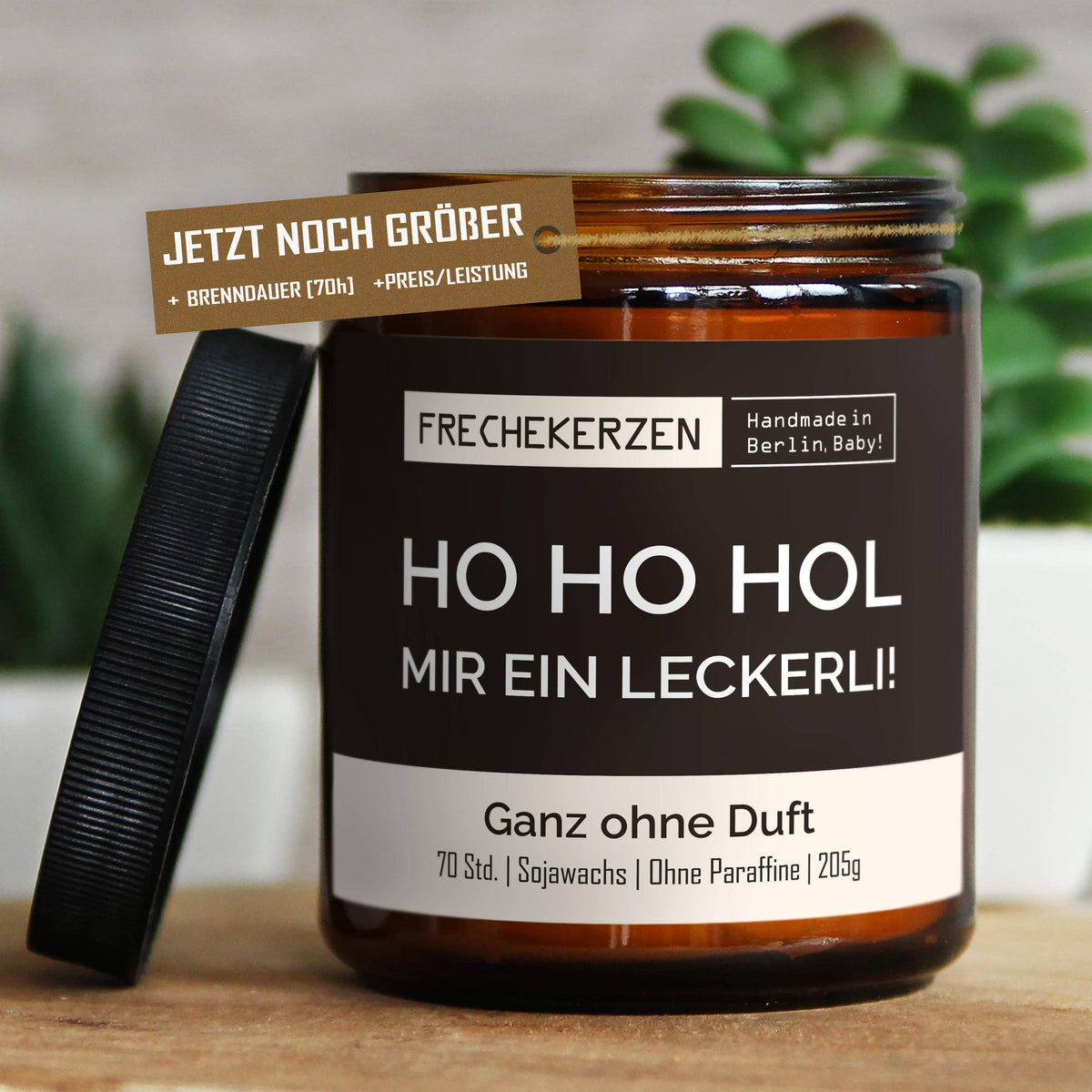 Freche Kerze | Ho ho hol mir…|  Duftkerze Limited Christmas Edition