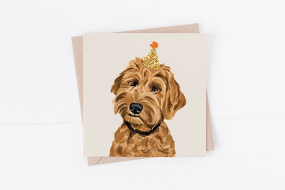 Hunde-Geburtstagskarte