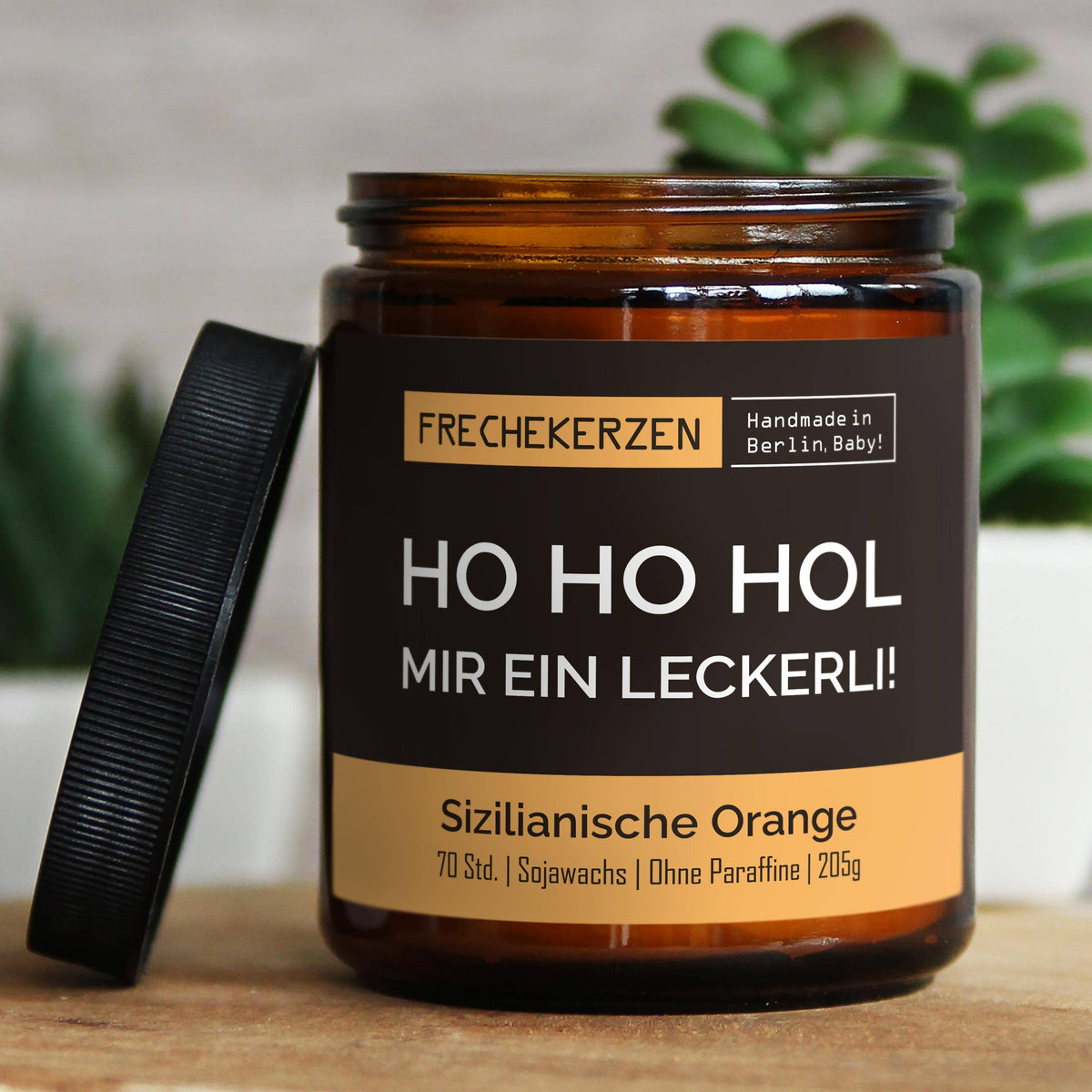 Freche Kerze | Ho ho hol mir…|  Duftkerze Limited Christmas Edition