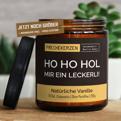 Freche Kerze | Ho ho hol mir…|  Duftkerze Limited Christmas Edition