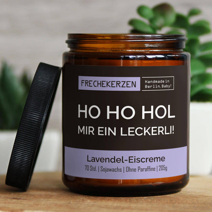 Freche Kerze | Ho ho hol mir…|  Duftkerze Limited Christmas Edition