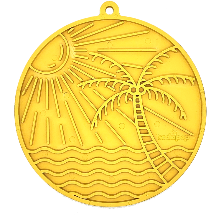 Leckmatte mit Saugnäpfen - Sun n' Sea