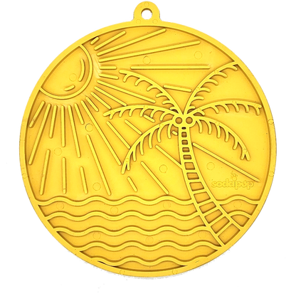 Leckmatte mit Saugnäpfen - Sun n' Sea