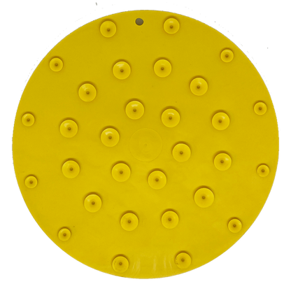 Leckmatte mit Saugnäpfen in Entchenoptik