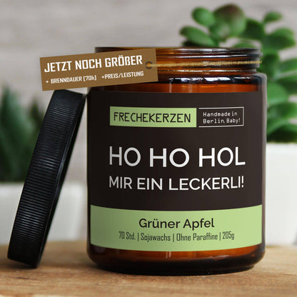 Freche Kerze | Ho ho hol mir…|  Duftkerze Limited Christmas Edition