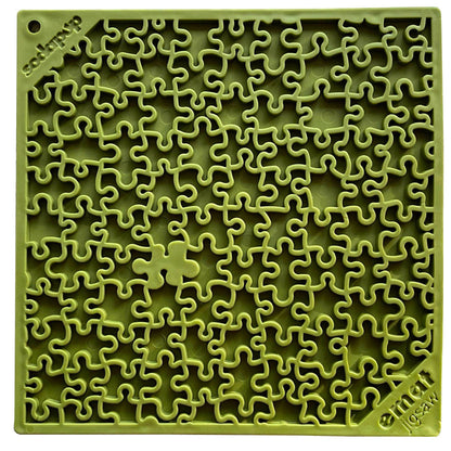 Lick mat 'Puzzle' - lick mat with suction cups