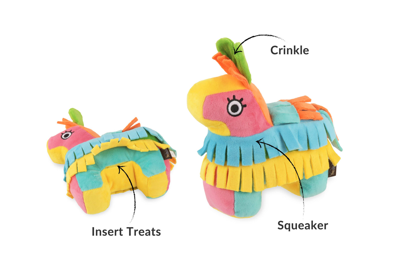 Plüschige Fiesta-Apport-Piñata