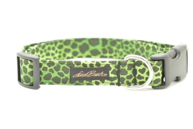 Halsband Laurel Burch Leopard Olive