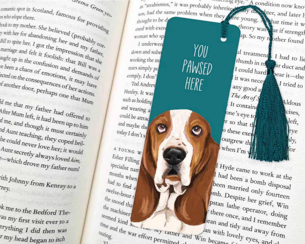 Dog Bookmark, Gifts for Book Lovers