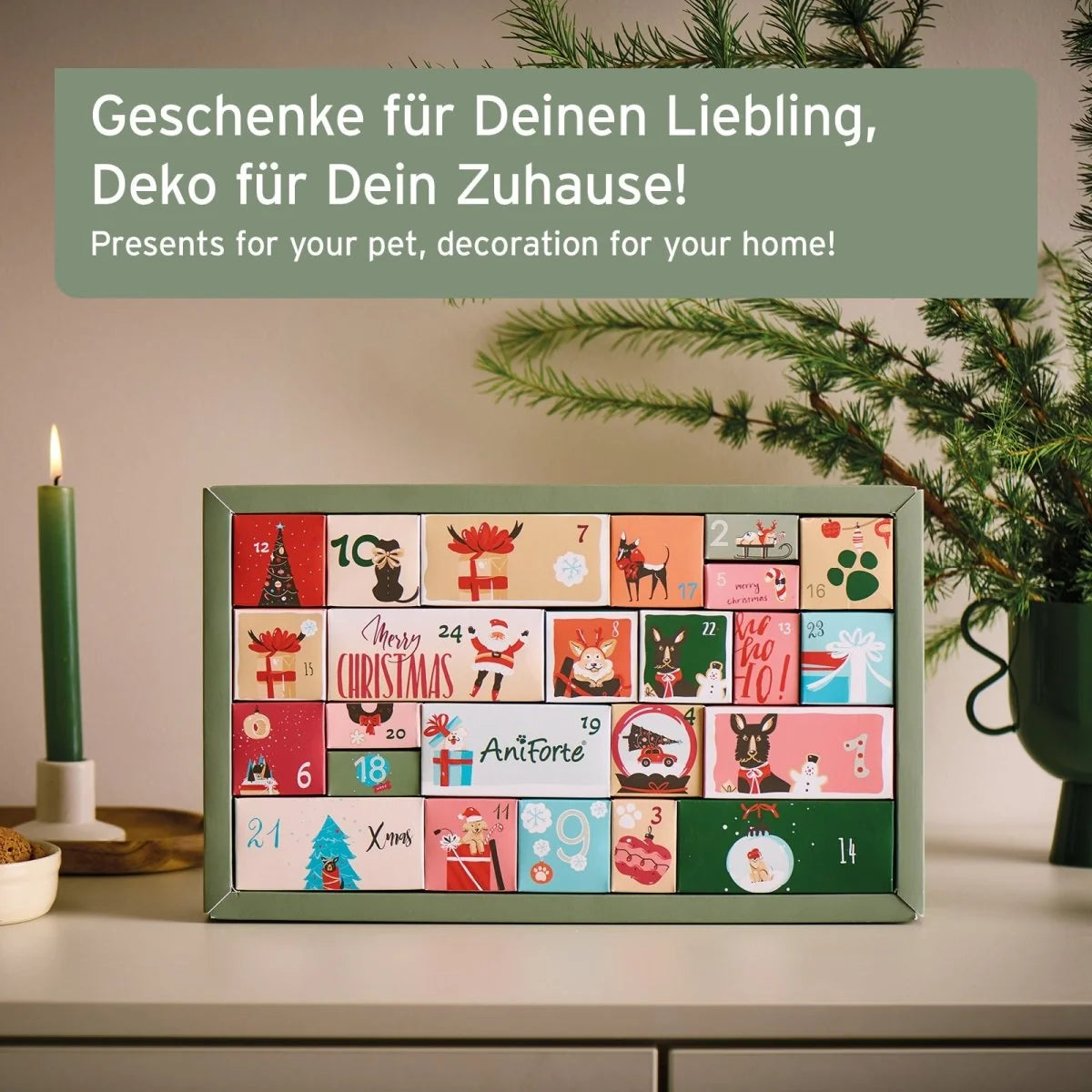 AniForte Premium Adventskalender für Hunde 2026