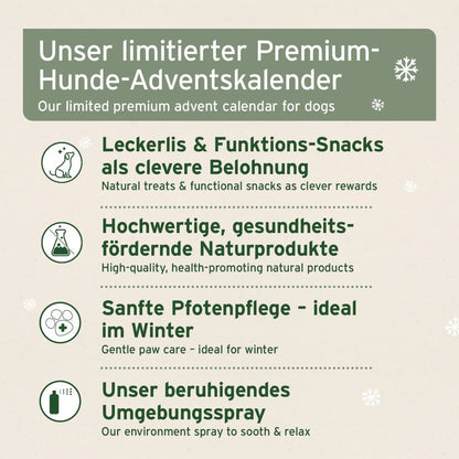 AniForte Premium Adventskalender für Hunde 2026