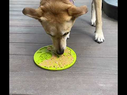 Lick mat 'Tree of Life' - lick mat with suction cups