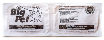 Rind BARF-Menü