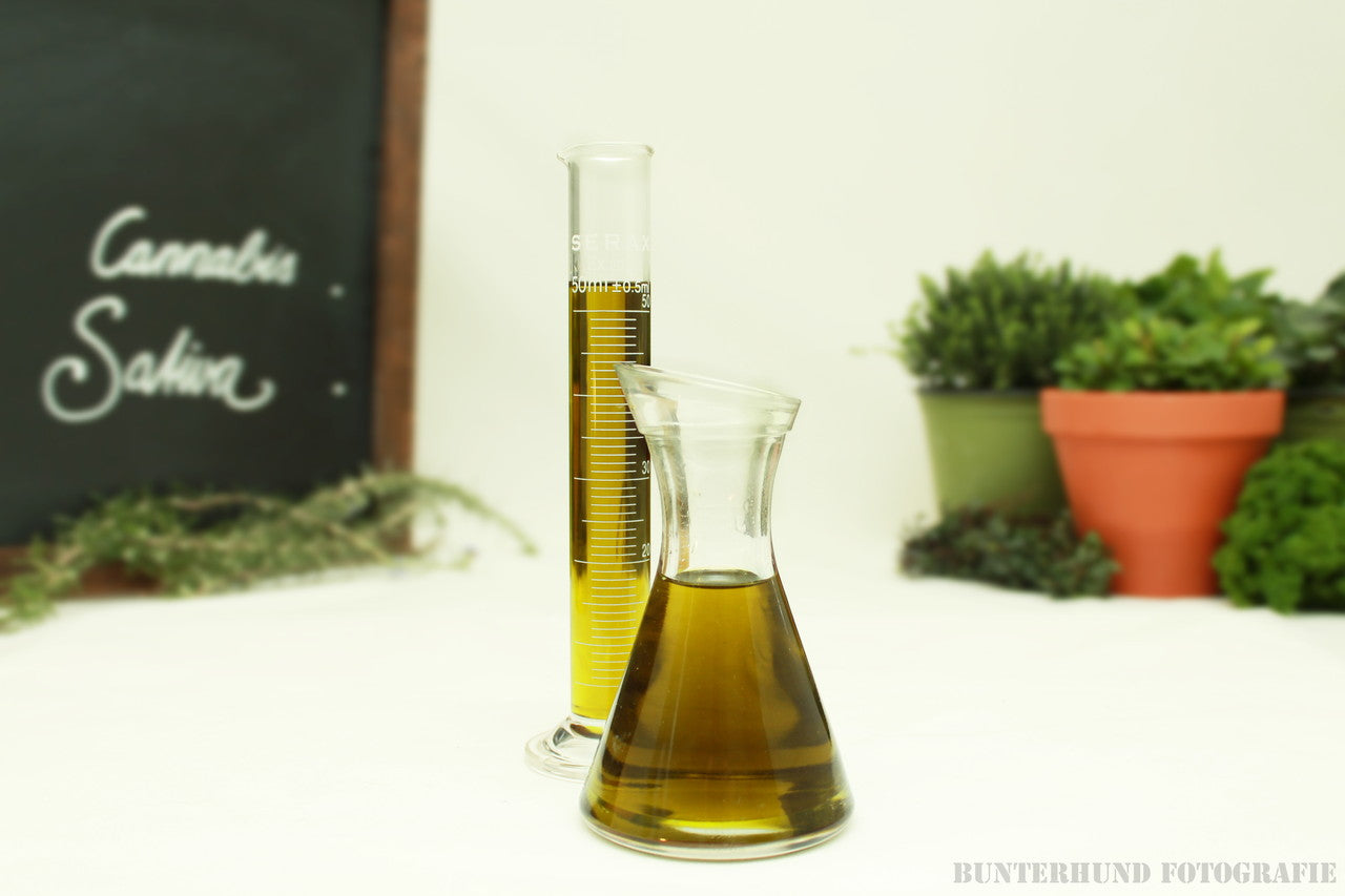 Organic hemp oil